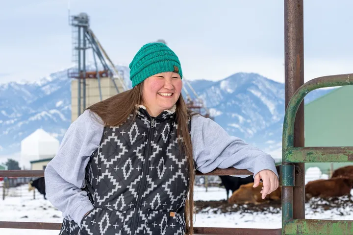 Montana State University animal and range sciences student Naomi Redfield recently won the Louis Stokes STEM Pathways and Res